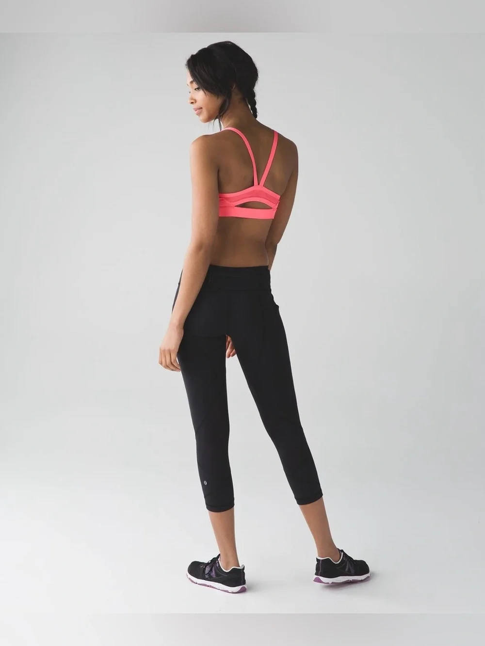 Lululemon Women’s Rise and Run Bra Flash Light Size 6